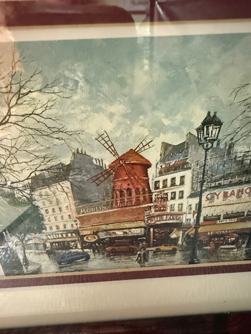 Vintage Print by Georges B. The Moulin Rouge in Paris - Picture 3 of 10